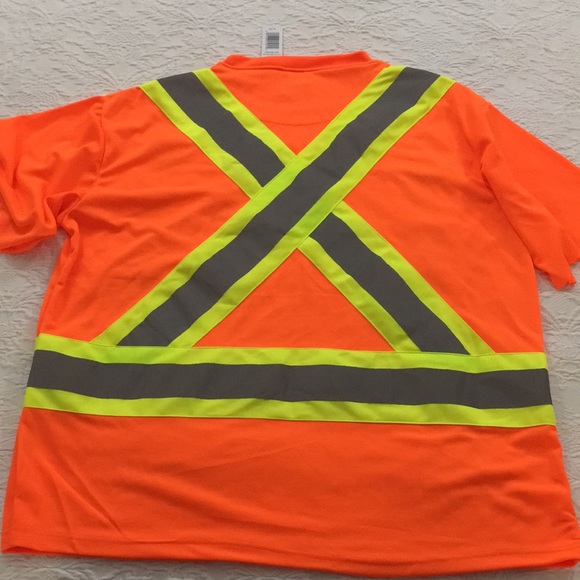 XL & XXL - Two Men’s High Visibility Tees by Forcefield - Picture 7 of 8